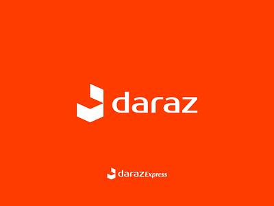 Daraz Logo Proposal alibaba box logo brand branding d letter daraz design ecommerce illustration logo onlineshop type logo vector