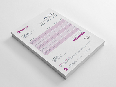 Corporate Invoice Template