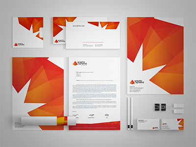 Freebie | Graphic Pyramid Identity Template