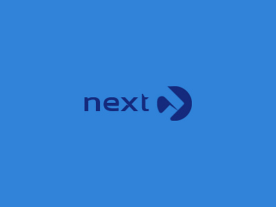 Next is a Media & Techno Agency agency allisblue bluetheme brand logo media next nextagency nextlogo techno