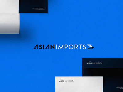 Logo : Asian Imports asian bangladesh car car logo carlogo cars icon import import logo logo logo icon logomark logos