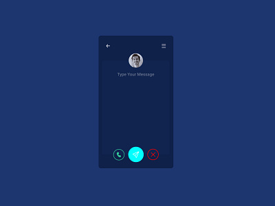 Daily UI-Direct Messaging animation branding dailyui design typography ui ux vector
