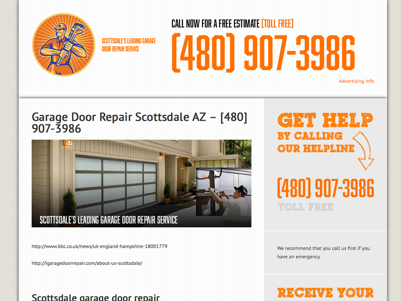 Garage Door Repair Scottsdale Az By Sarah On Dribbble