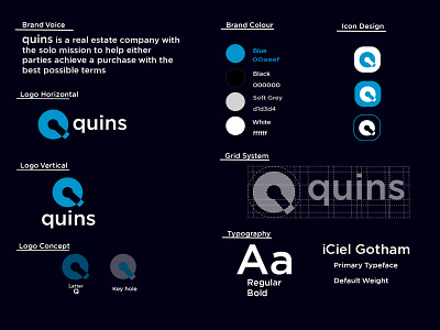 quins brand identity