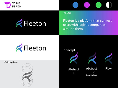 Fleeton- Logo design