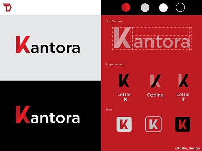 Kantora- logo design brand identity branding design gamedeveloper gaming icon identity logo logo design logodesign logodesigner logotype vector