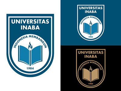 Logo Universitas Indonesia Membangun | Logo Design Contest branding design digital inaba indonesia membangun logo logo design