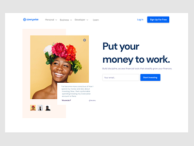 Cowrywise App Design app behance cowrywise dailyui design dribbble figma fintech illustration ui ux