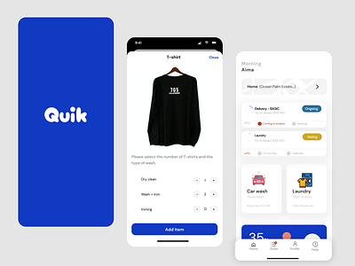 Quik App Design -