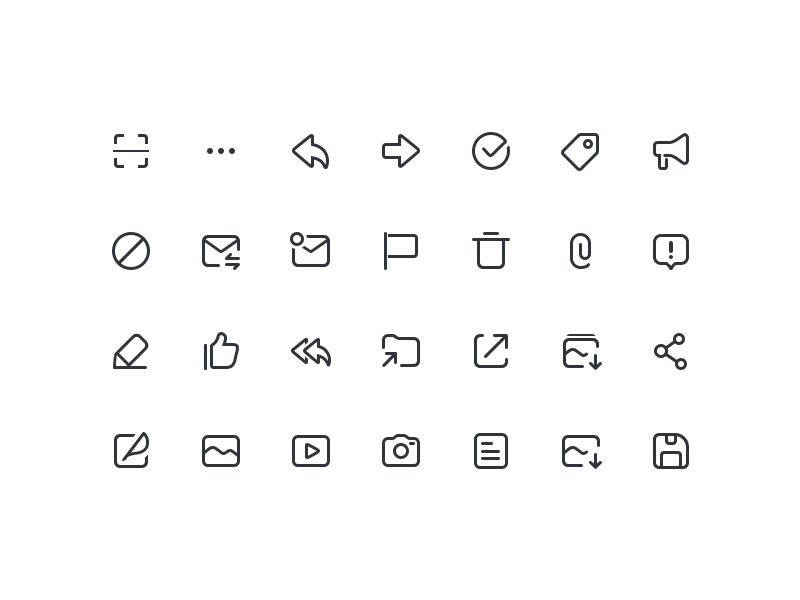 Function icons by CDY on Dribbble