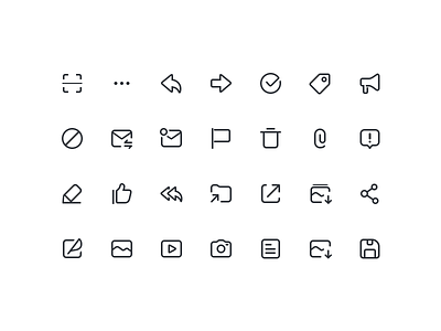Function icons