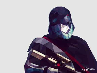 Low Poly Captain Phasma awakens captain cooke force low phasma poly star vincent wars