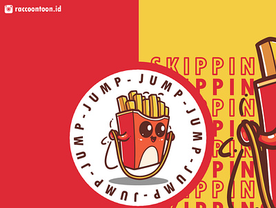 Fries Illustration branding design fries graphic design illustration illustrator logo vector