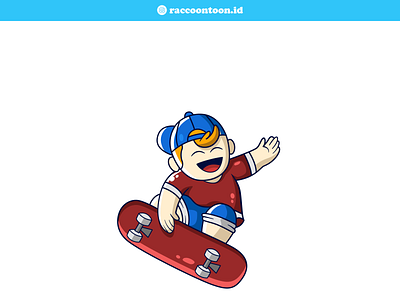 Skate Boy Illustration branding design graphic design illustration illustrator logo skate vector