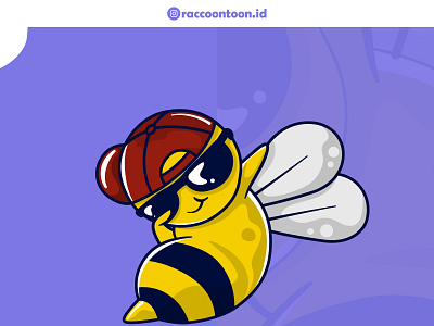 Bee Illustration bee branding design graphic design illustration illustrator logo mbestyle vector