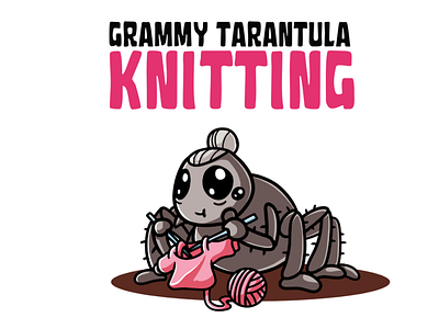 Grammy Tarantula Knitting background