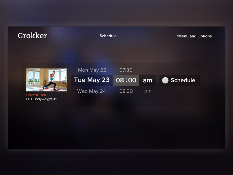 Rokuschedule