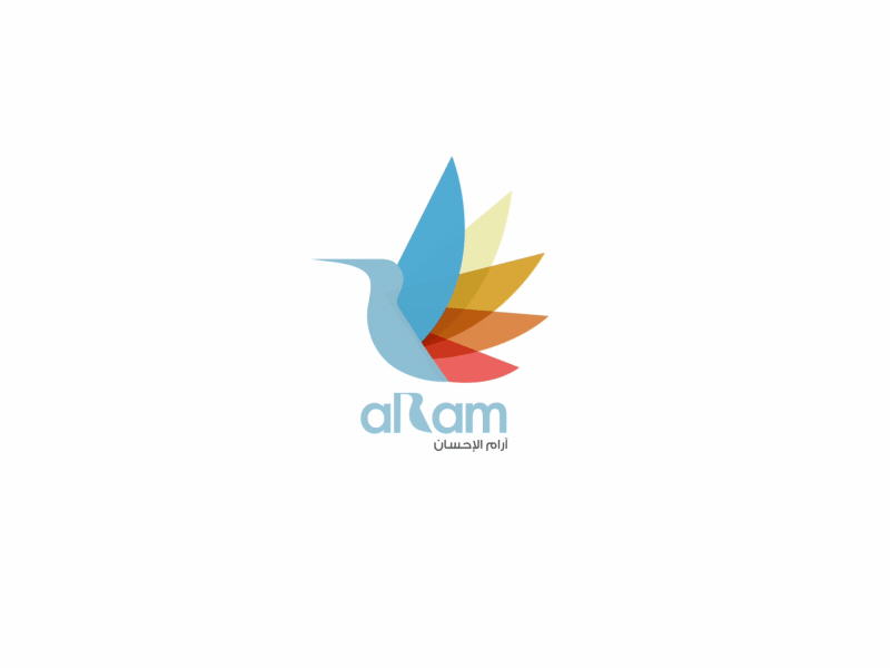 Aram Logo Animation animation arabic bird logo mockingbird