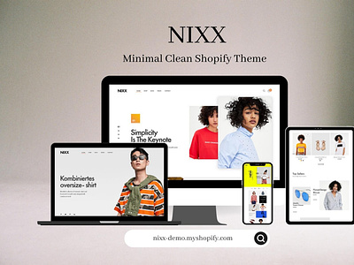NIXX – Minimal Fashion Shopify Theme