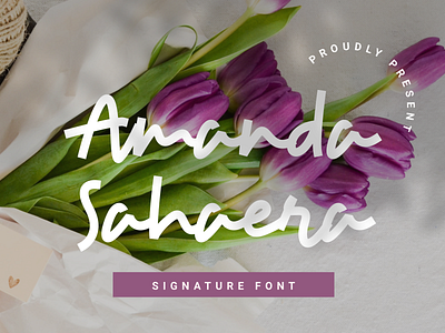 Amanda Sahaera Font Script