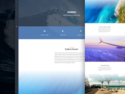 OneUI - Travel Package dashboard template travel ui ui design user interface web application