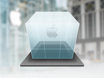 Mac App Store WIP 5th avenue apple glass icon mac app store replacement wip