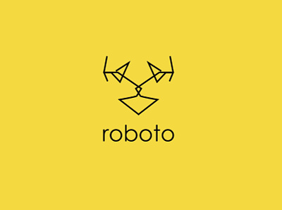 Roboto logo brand logo company logo designnew logo inspiration logo design r logo robot logo roboto