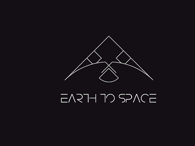 Earth To Space business logo company logo earth to space illustration logo