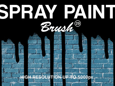29 Spray Paint Brushes atn branding brush graffiti graphic design graphicdesign illustration jpg ong overlay painting photoshop spray urban vector vintage