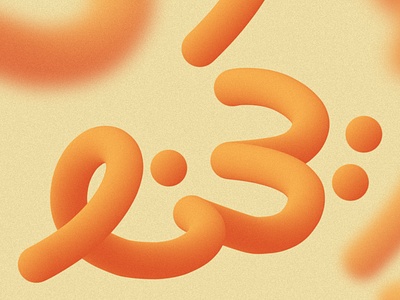 Orange / Keenu (کینو) in Urdu Type 3d arabic arabic type design graphic design persian type typography urdu urdu type