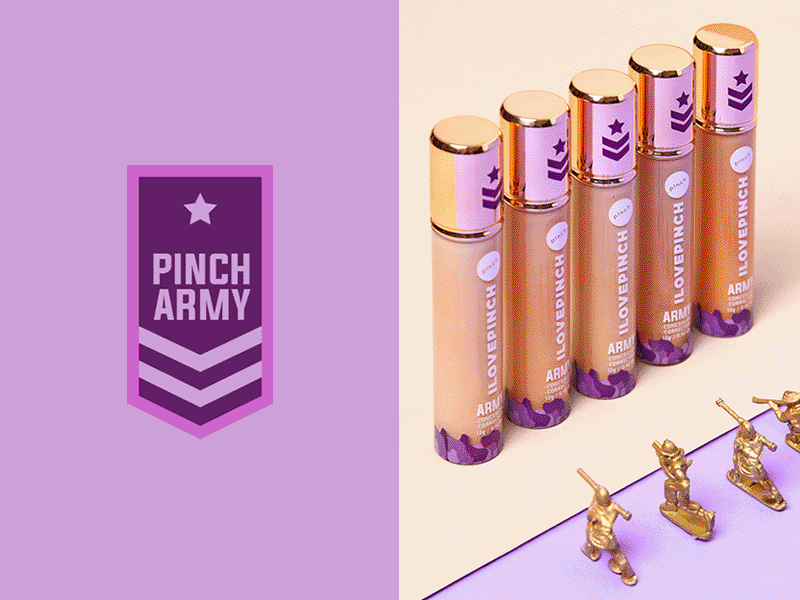 Army army branding cosmetic cosmetic logo cosmetic packaging logotype makeup package packaging soldier sticker