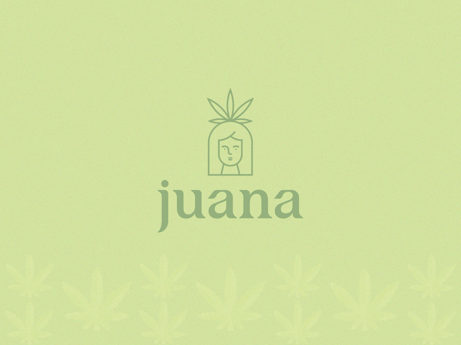 Juana branding branding concept branding design cannabis cbd icon design icon set identity logo logotype skincare vector wordmark