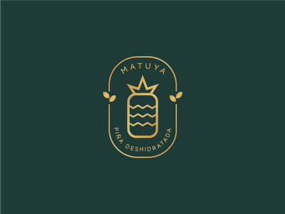 Matuya - Branding branding flat design fruit icon icon design pineapple vector wordmark