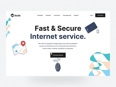 ''Op.Net'' Internet provider Company branding clean dadicaded design fast faster graphic design illustration internet internet provider net net service service simple ui ux wabsite web white
