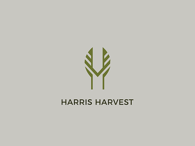 Logo for a harvesting company