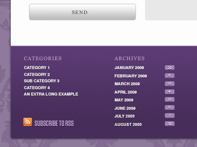 Woo Theme, Royal Purple blog purple