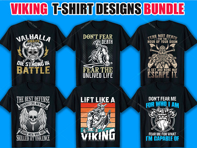 Viking T Shirt Design Bundle