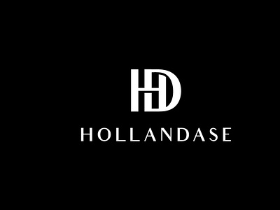 HD monogram logo ( hollandase Fiverr )