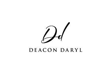 Deacon Daryl logo hollandase fiverr initial initial logo logo logodesign monogram logo signature