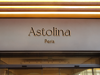 Astolina | Luxury Interior brand identity branding design elegant graphic design illustration logo luxury