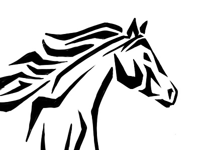 Logo Sketch branding charters giddy up guess that movie i need a horse identity logo the whole shebang transportation logo