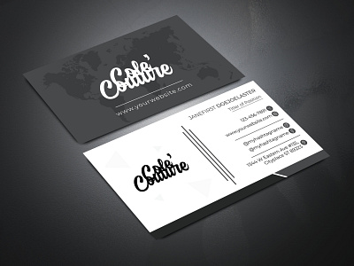 Business card for client business card