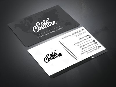 Business card for client