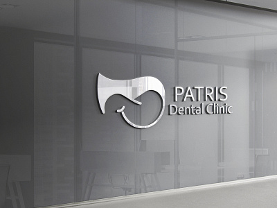 Patris dental clinic branding dental clinic design illustration logo logodesign