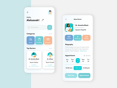 Doctor App design