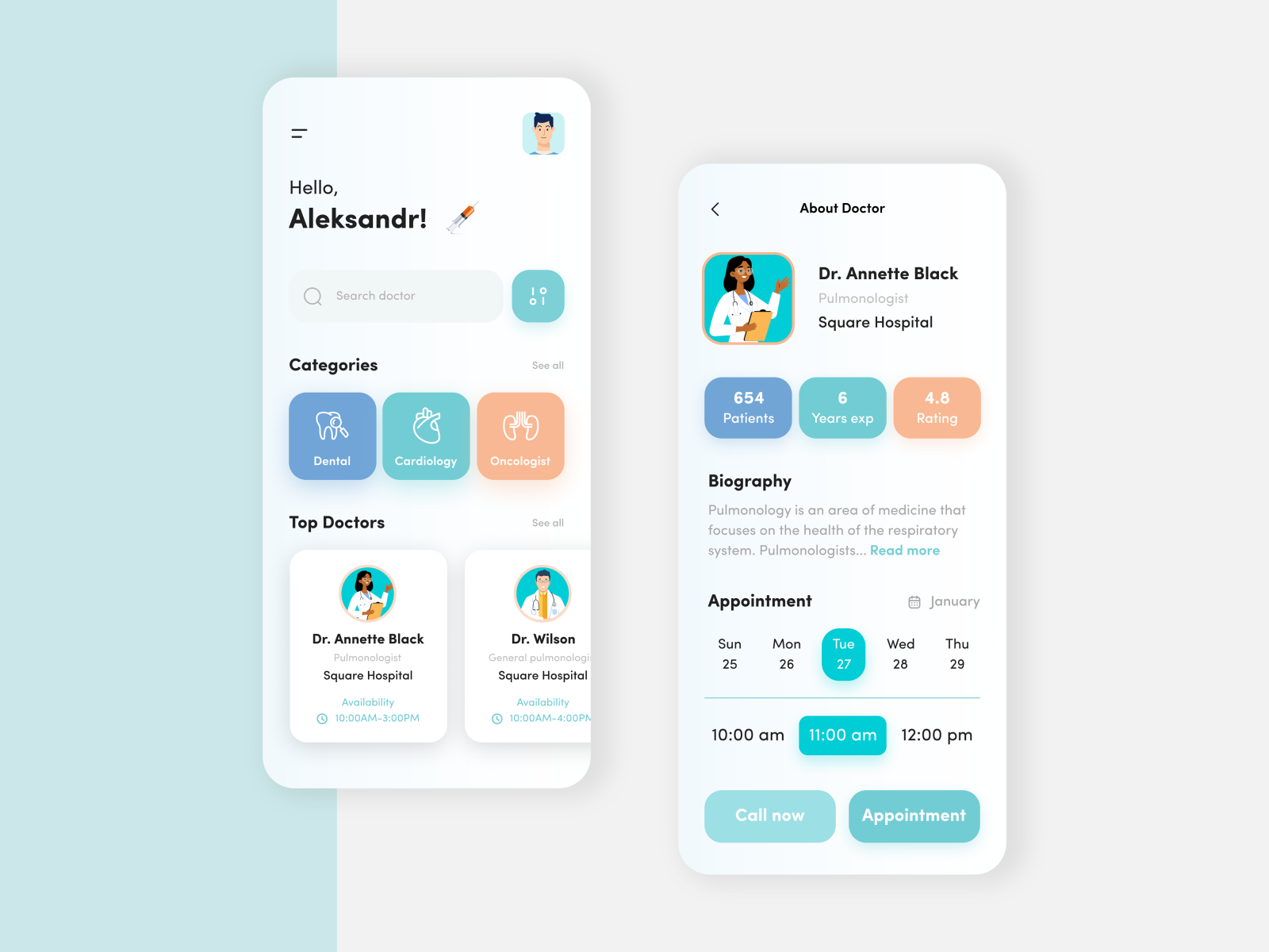 Doctor App Design By Abu Raihan On Dribbble