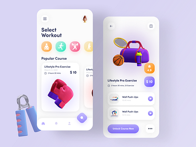 Fitness App Concept