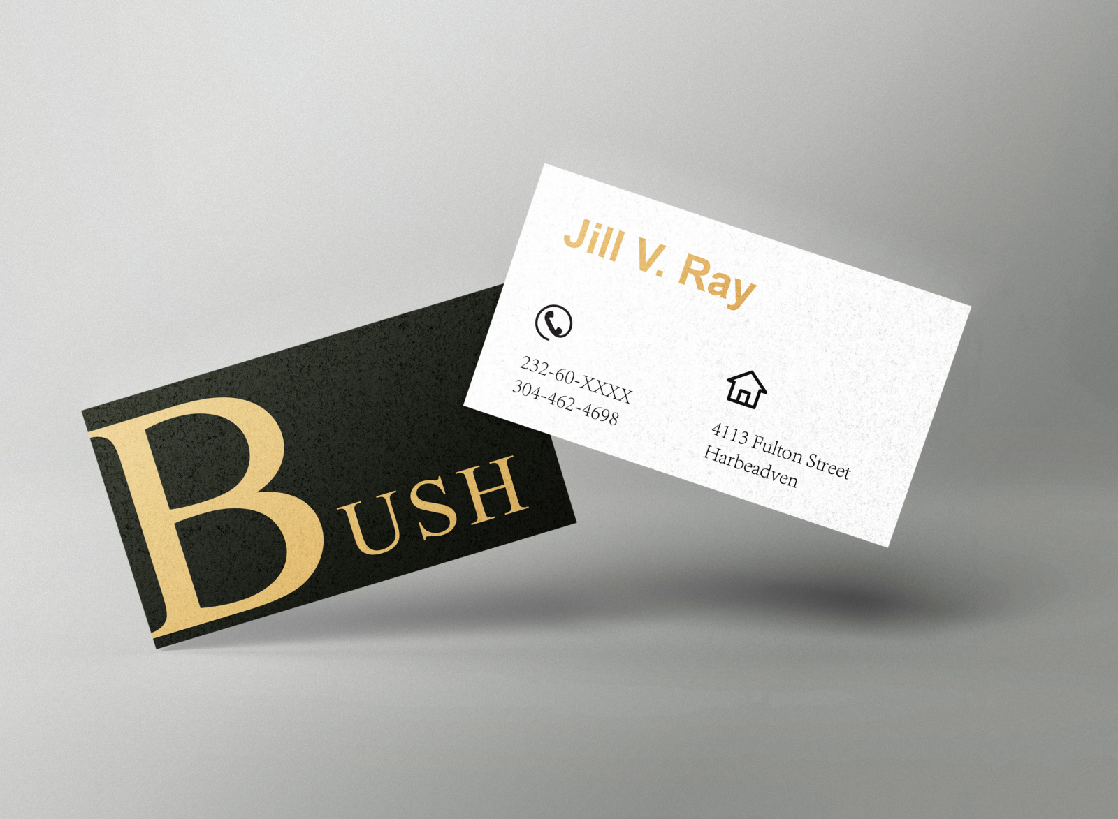 Business card by Nisha jameel on Dribbble
