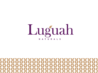 Luguah Naturals beauty brand identity icon iconography logo design natural patterns products typography