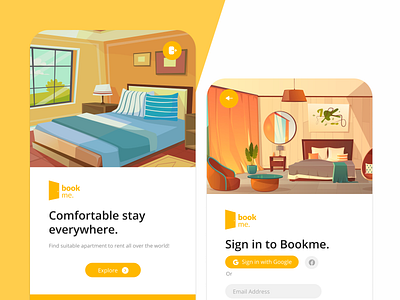 Book Me - Apartment Rental App